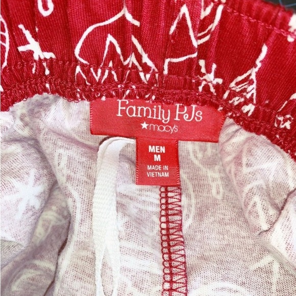 M-Macy's “Family PJ’s” - Ho Ho Ho & Christmas Ornaments Pajamas Set - Picture 5 of 7